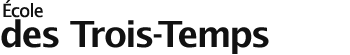 Logo de l'école École des Trois Temps